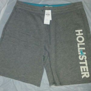 Hollister Gray Knee Length Shorts Size Medium